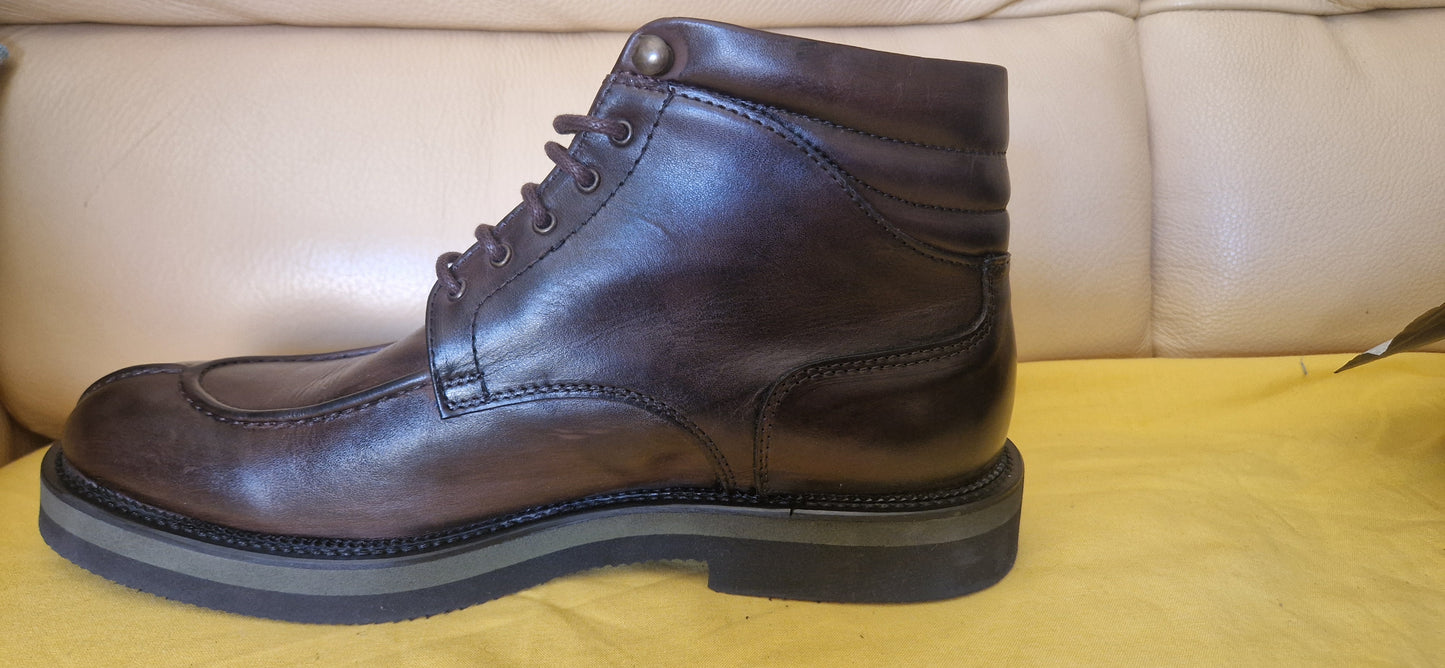 Bottines en cuir