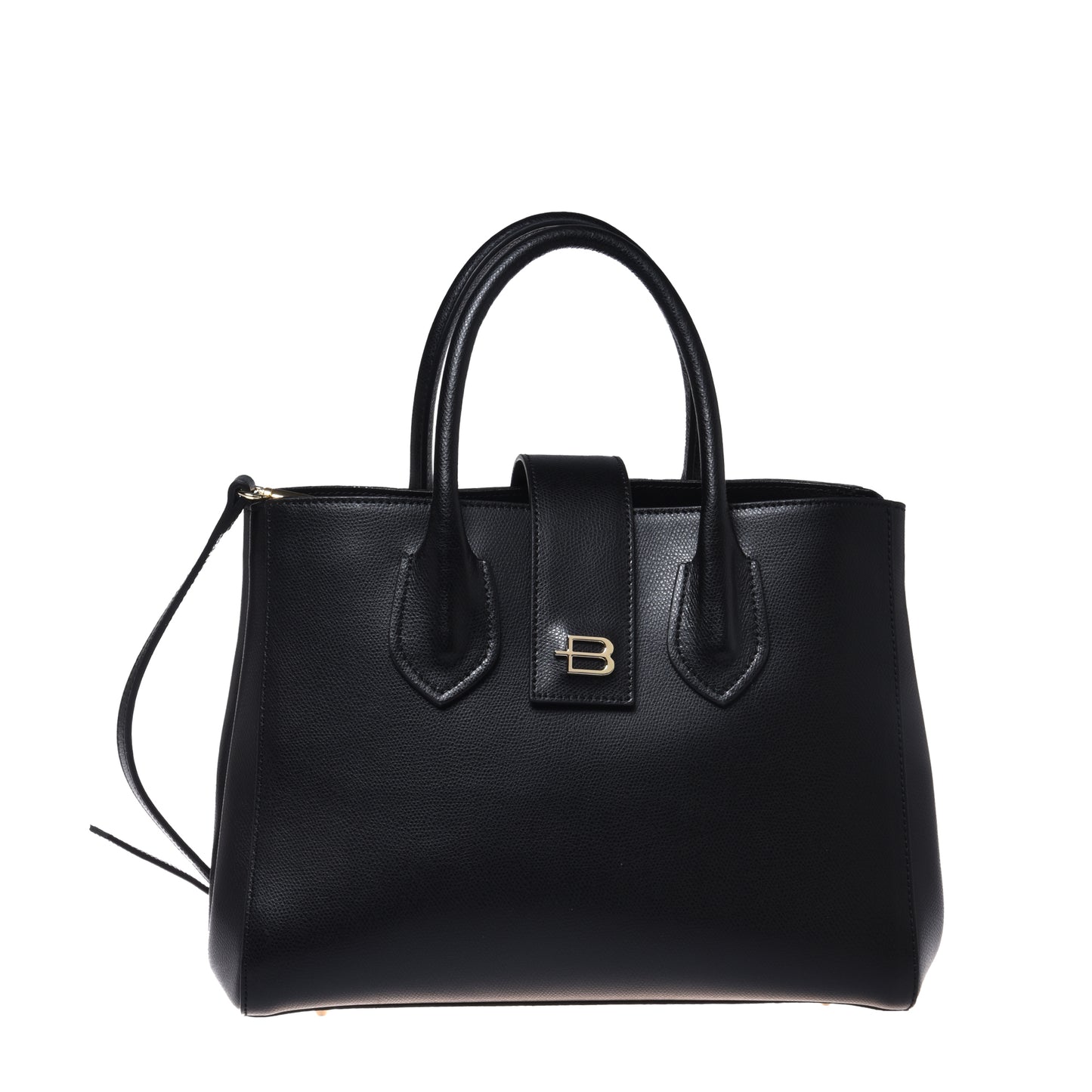 Black Palmellato leather handbag