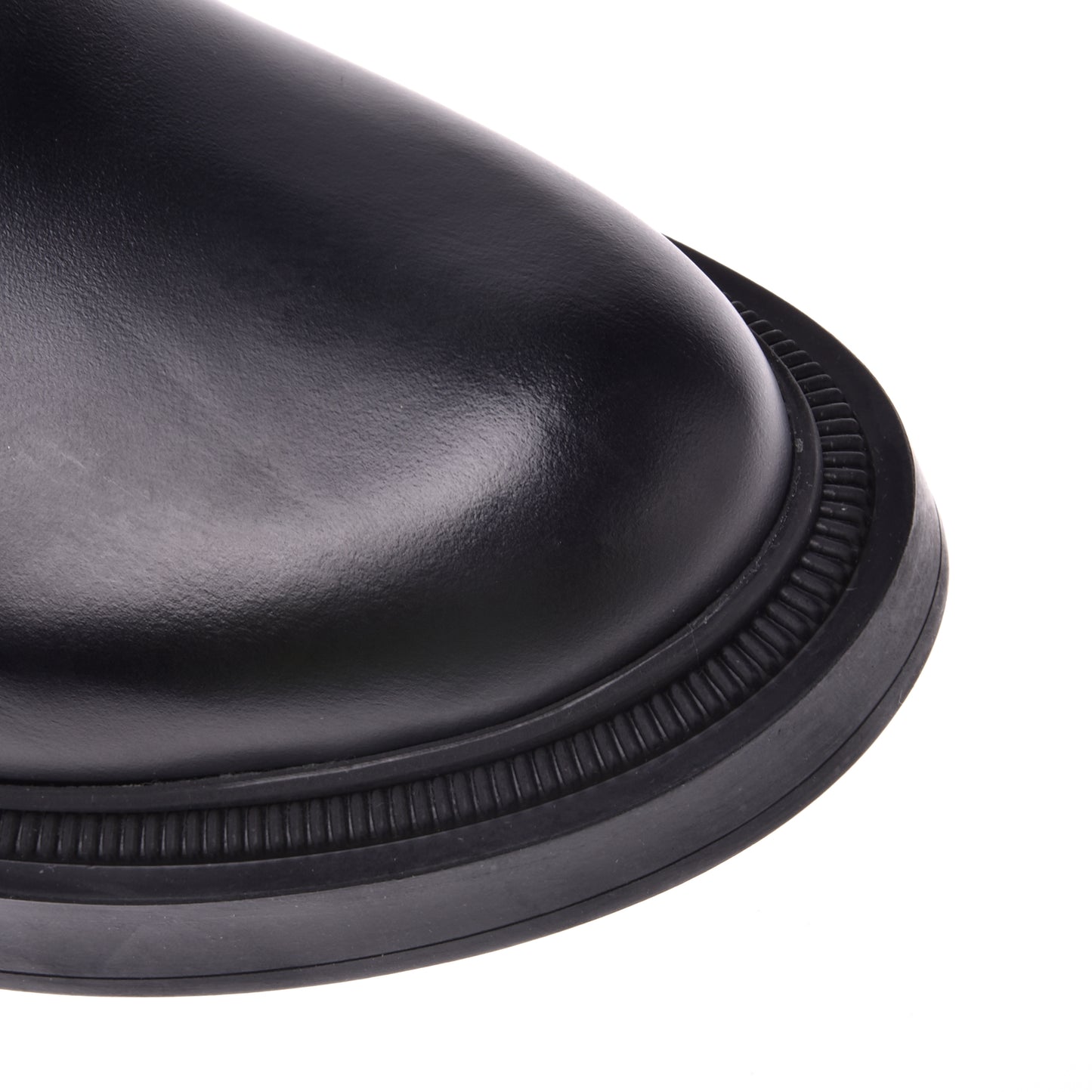 Scarpe Oxford in pelle di vitello nera