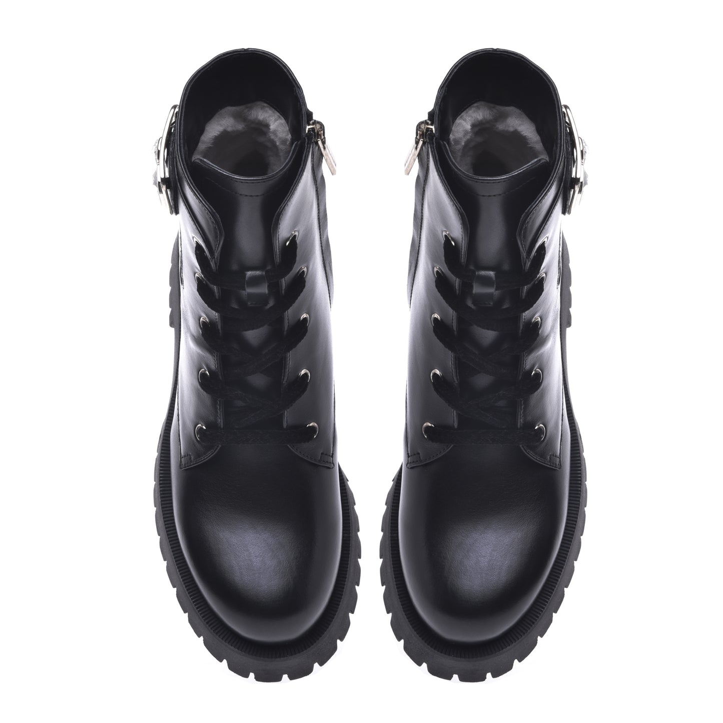 Rangers en cuir noir