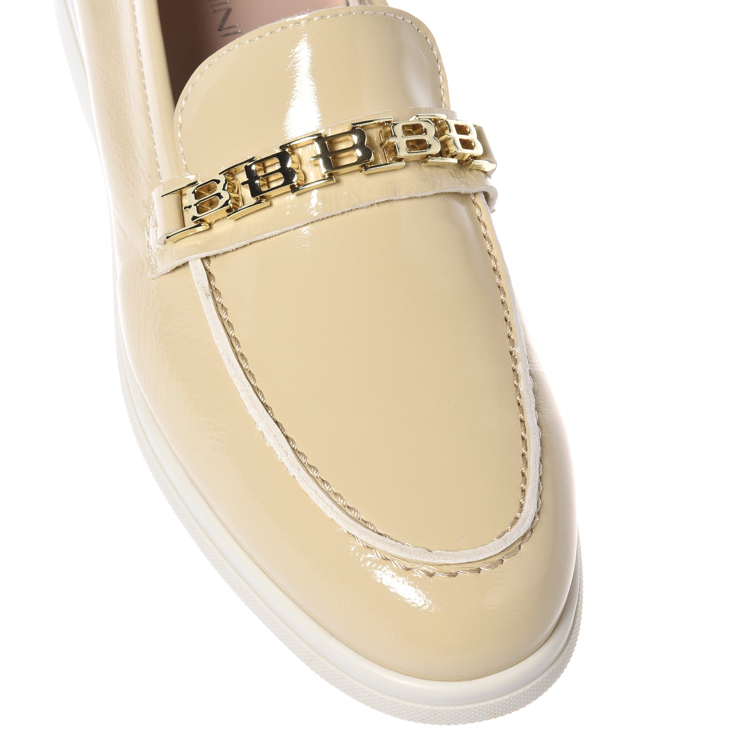 Mocassino in naplak beige