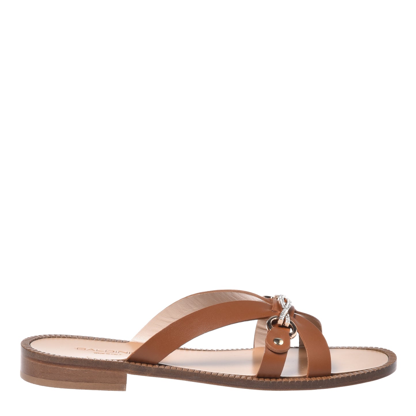 Mule en cuir cuir