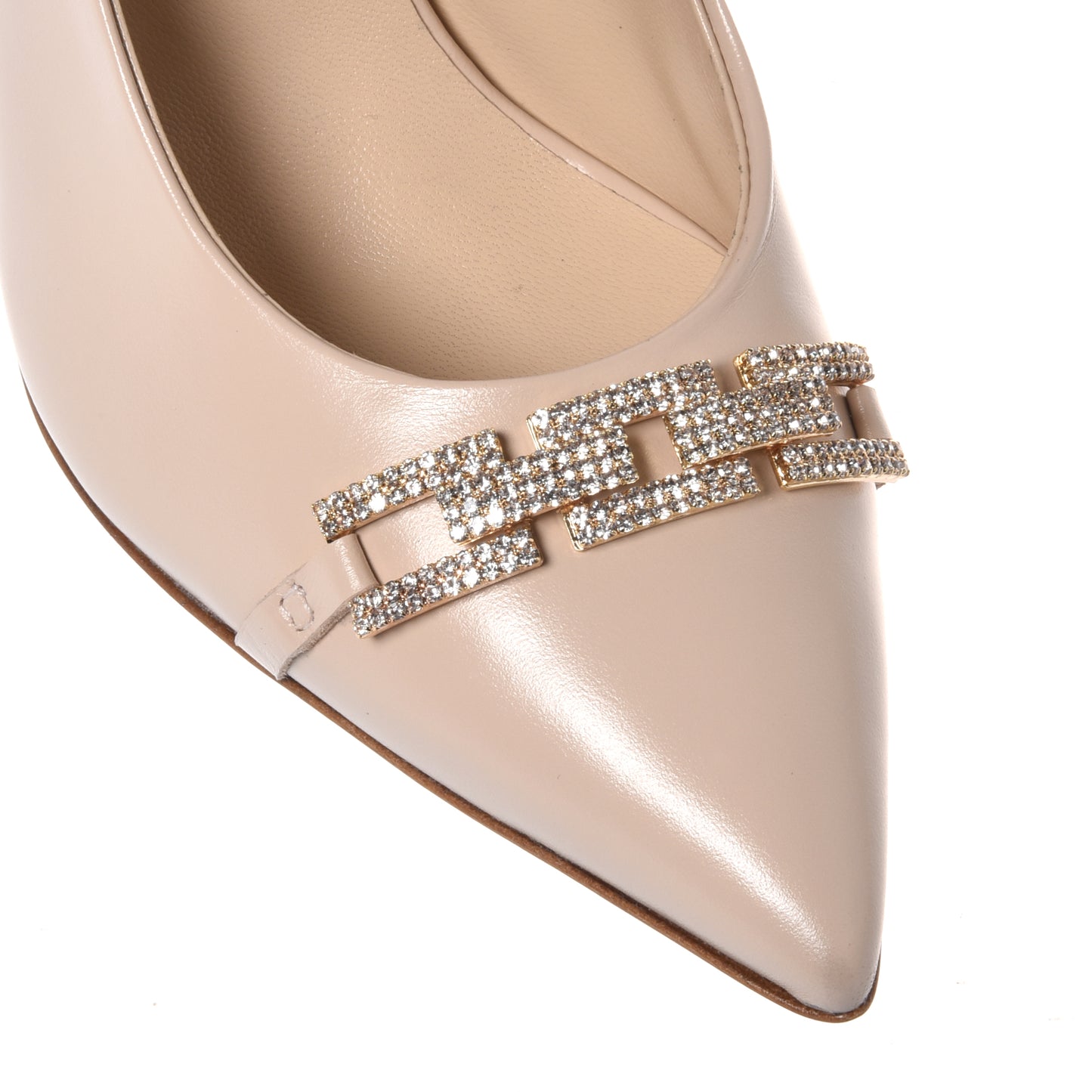 Slingback en nappa Rose