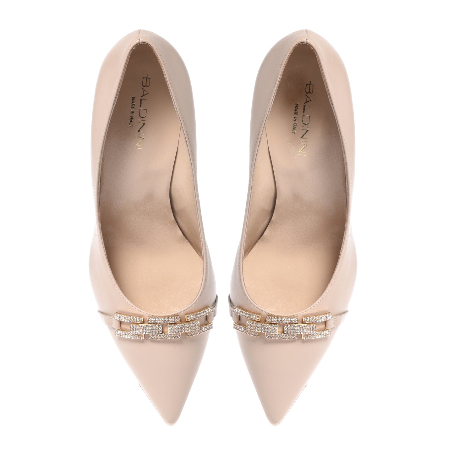 Escarpin en nappa Rose