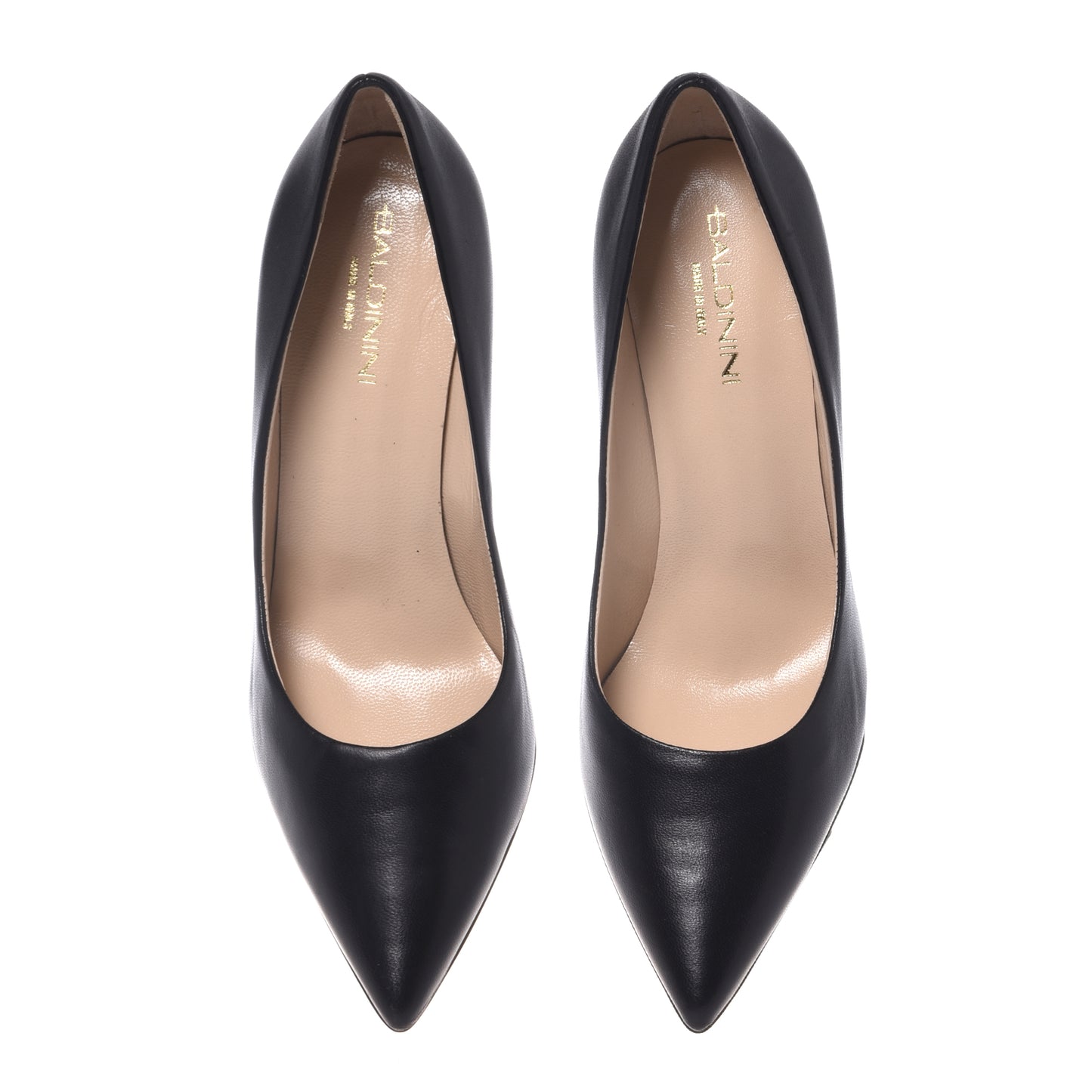 Escarpins en nappa noir