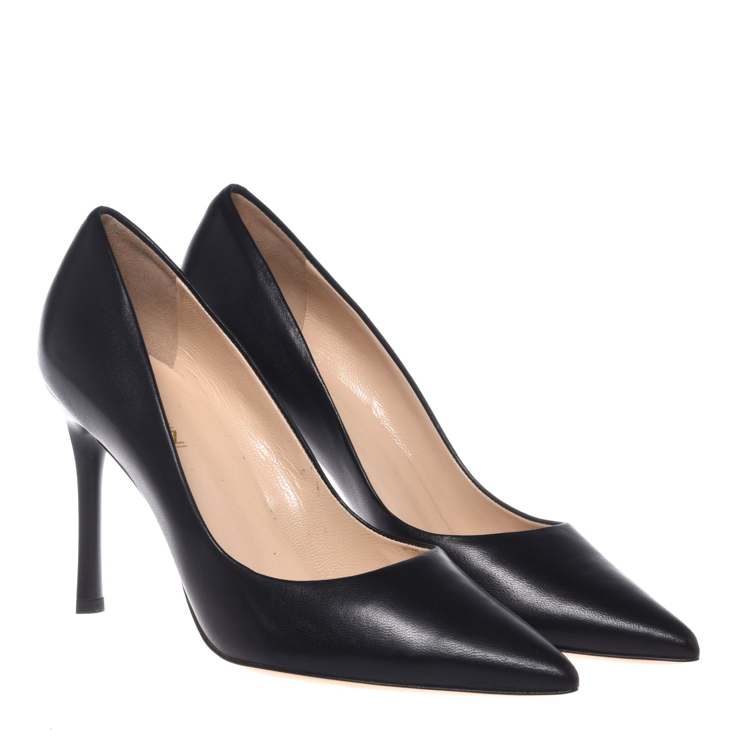 Escarpins en nappa noir