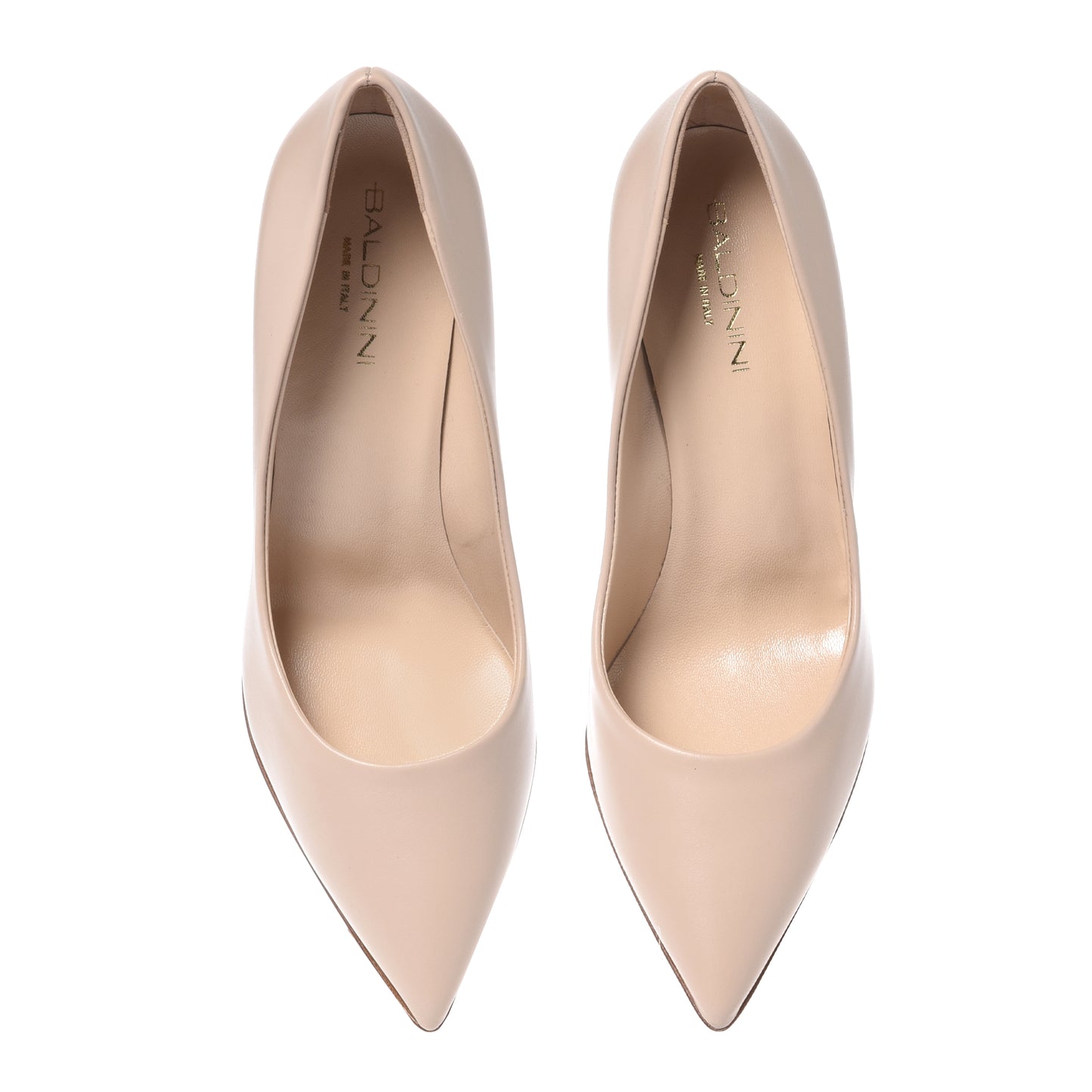 Escarpins en nappa Rose