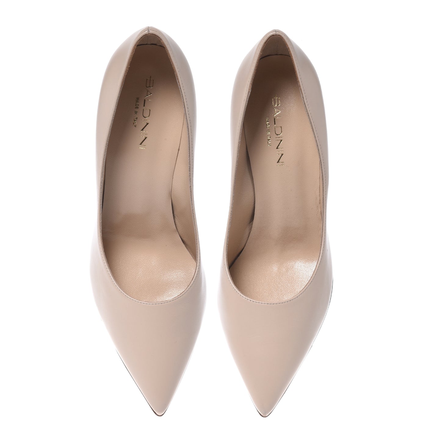 Escarpins en nappa Rose