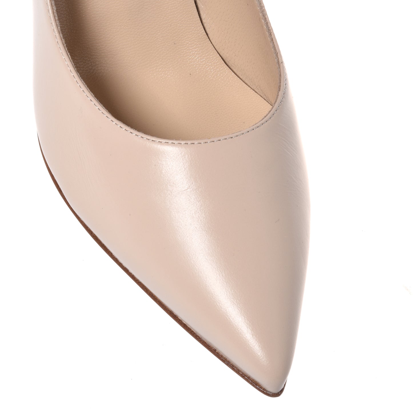 Escarpins en nappa Rose