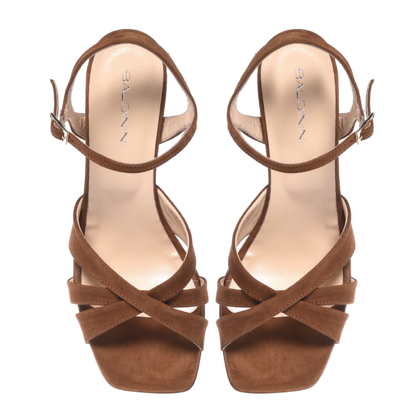 Sandale en daim cuir