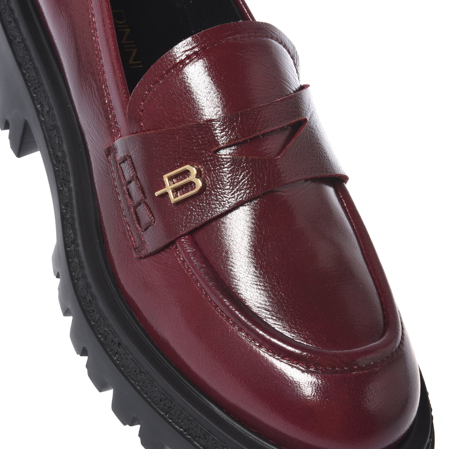 Burgundy Naplak Loafers