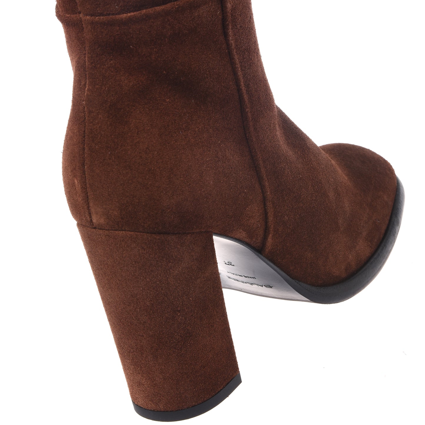 stivali scamosciati marroni