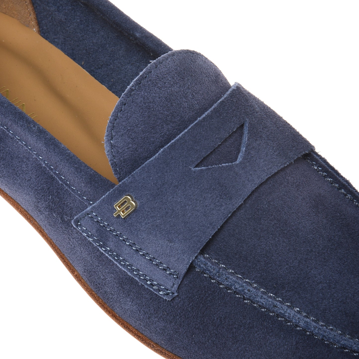 Blue Suede Loafer