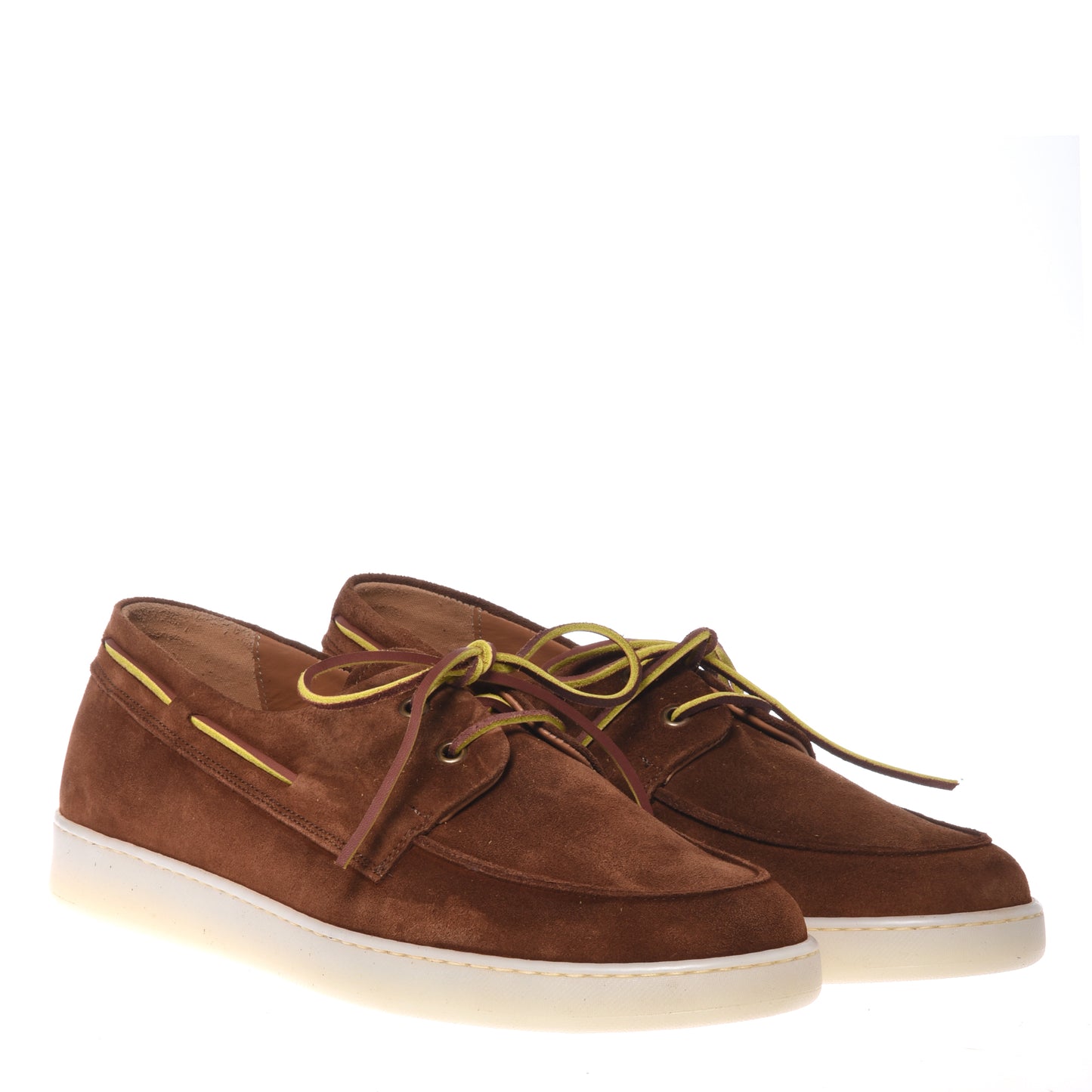 Burnt suede loafer