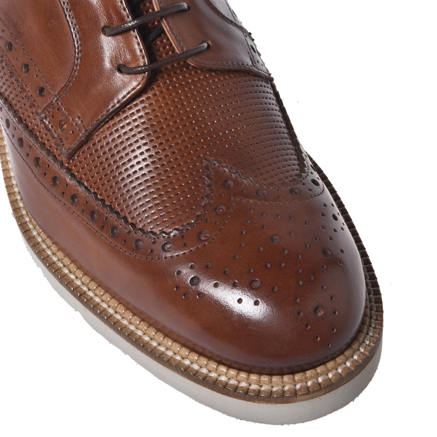 Leather Richelieu