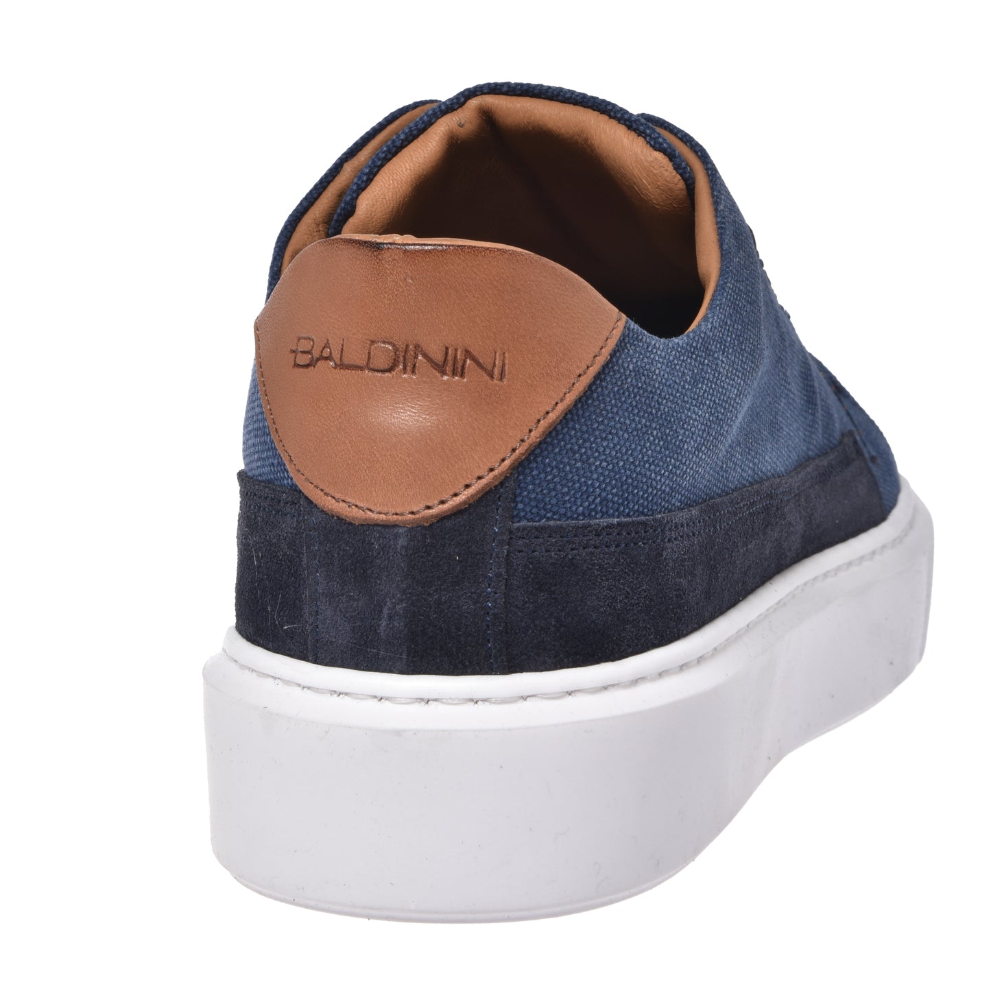 Blue canvas sneaker
