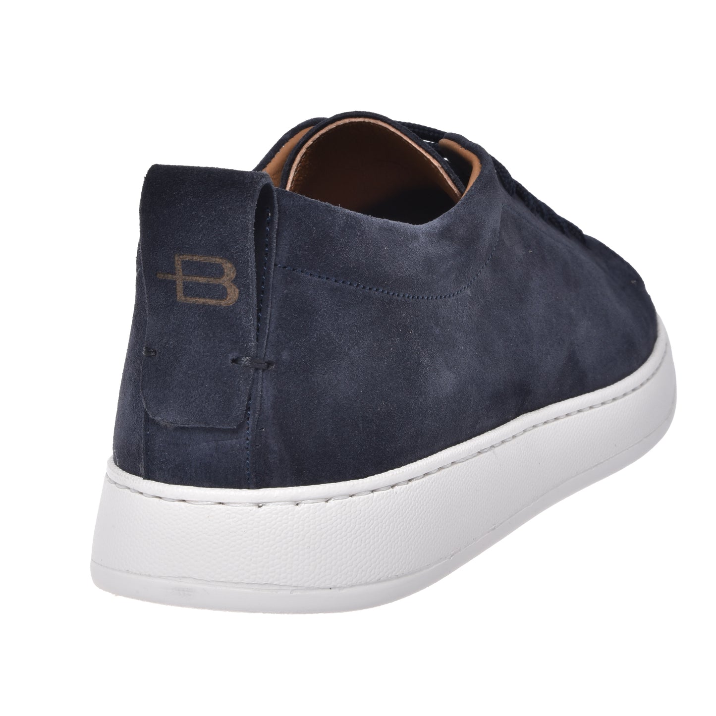Sneaker en daim bleu