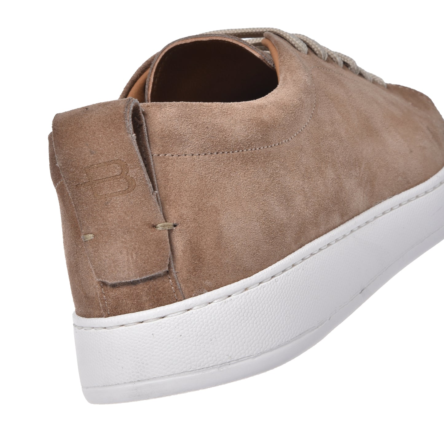 Beige suede sneaker