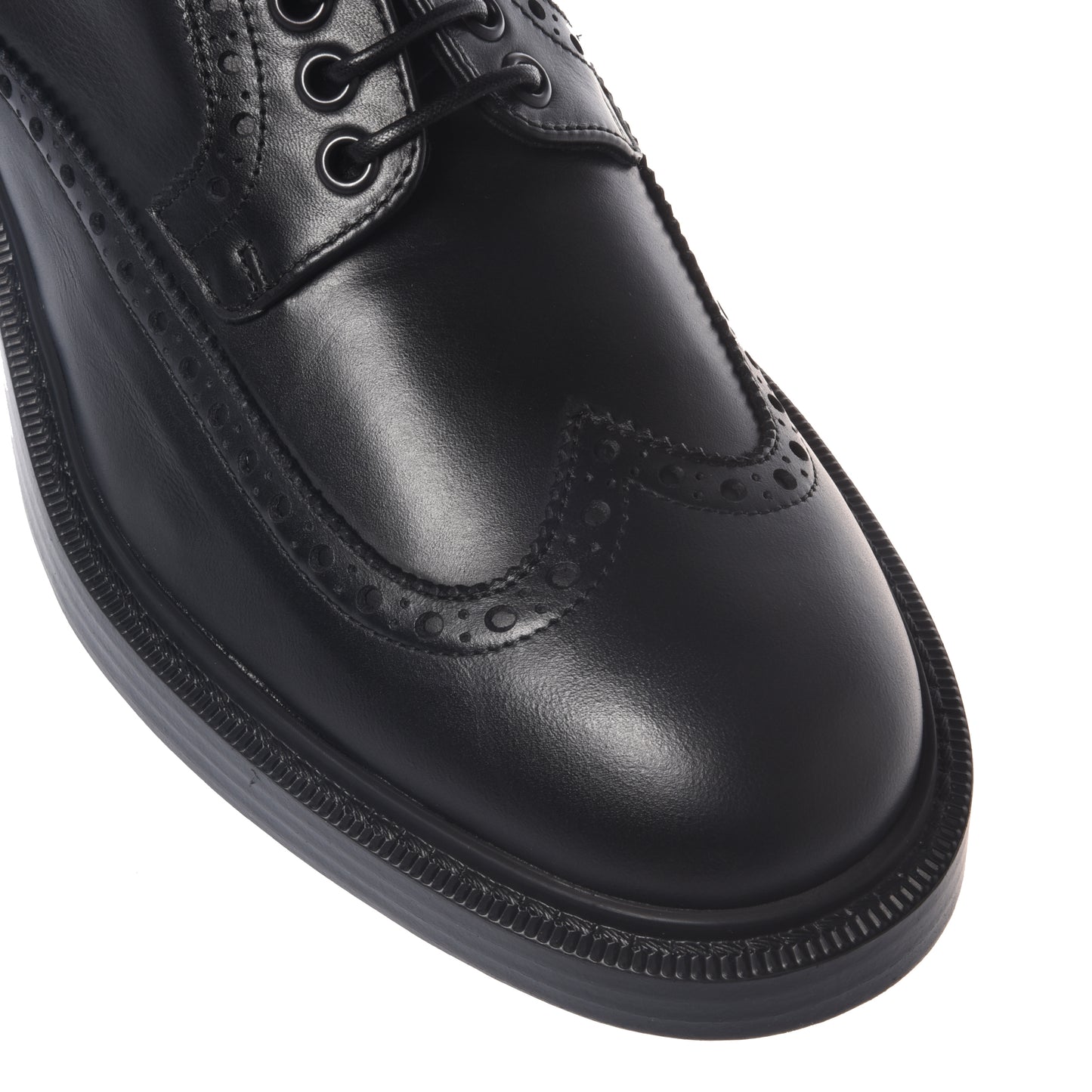 Chaussures à lacets cuir noir