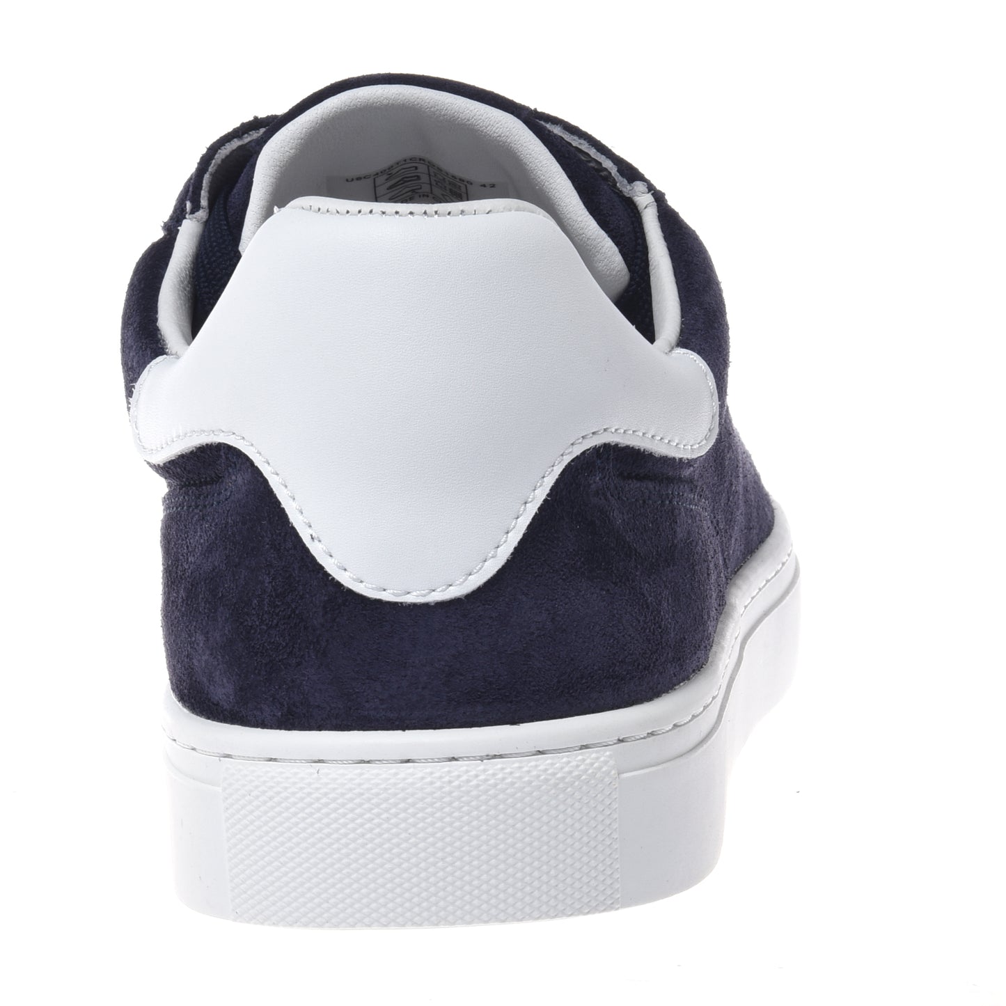 Blue suede sneaker
