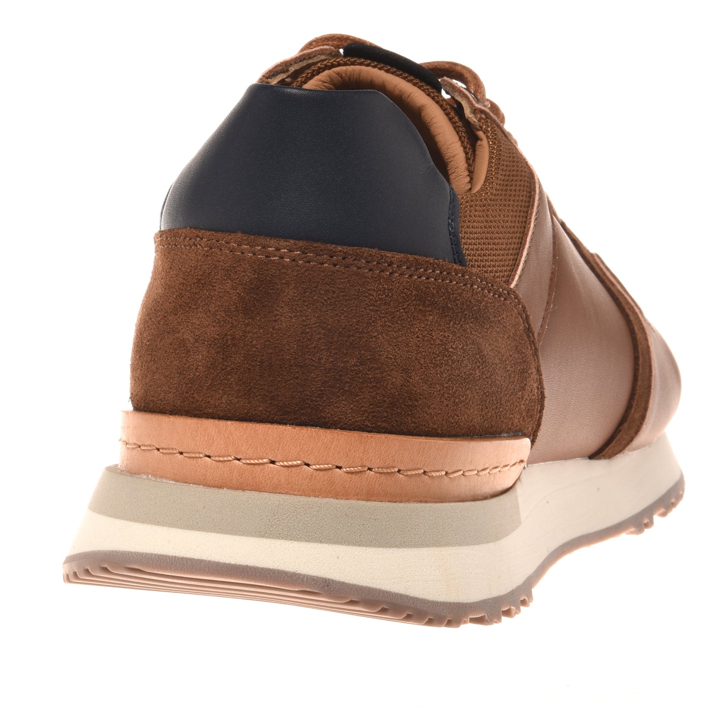 Brown leather sneaker