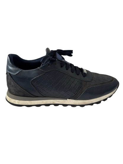 Blue sneakers