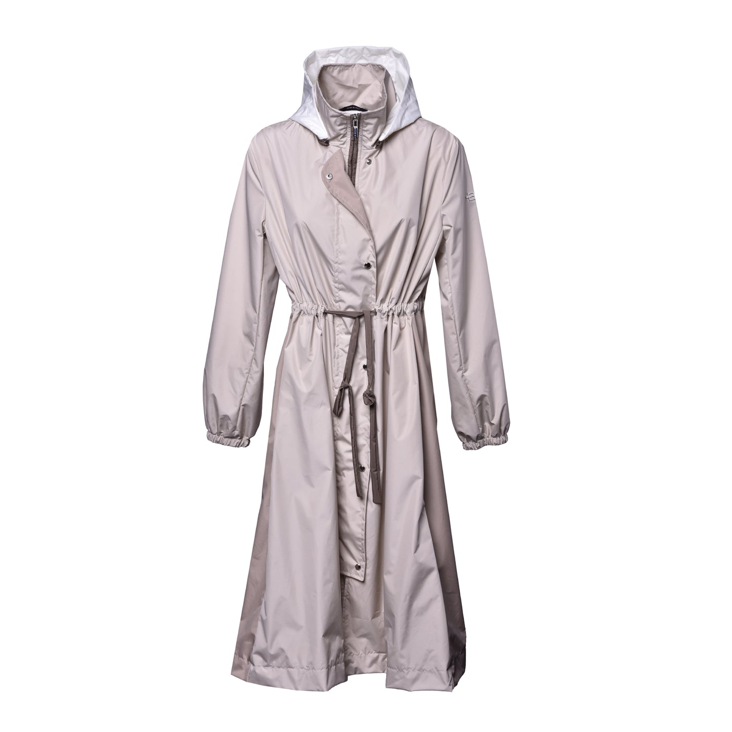 Trench-coat en tissu nature