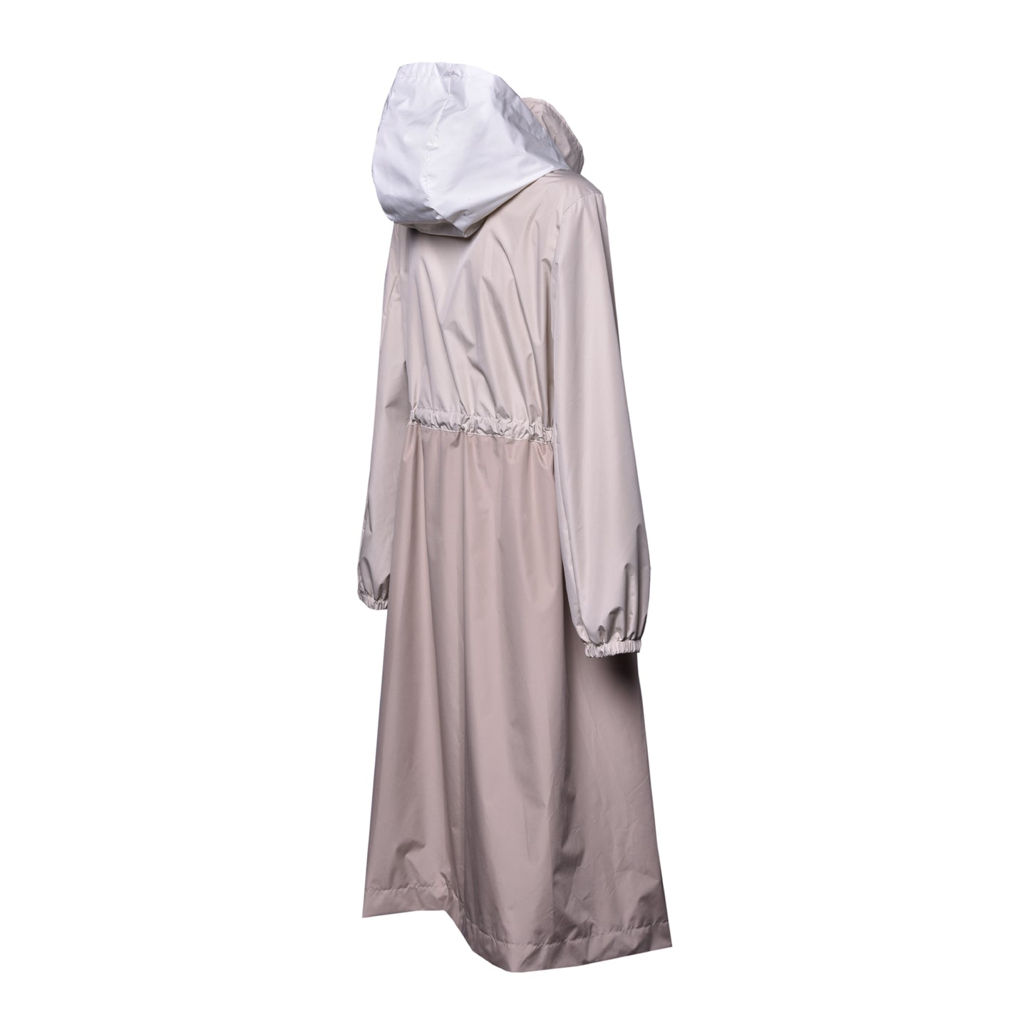 Trench-coat en tissu nature