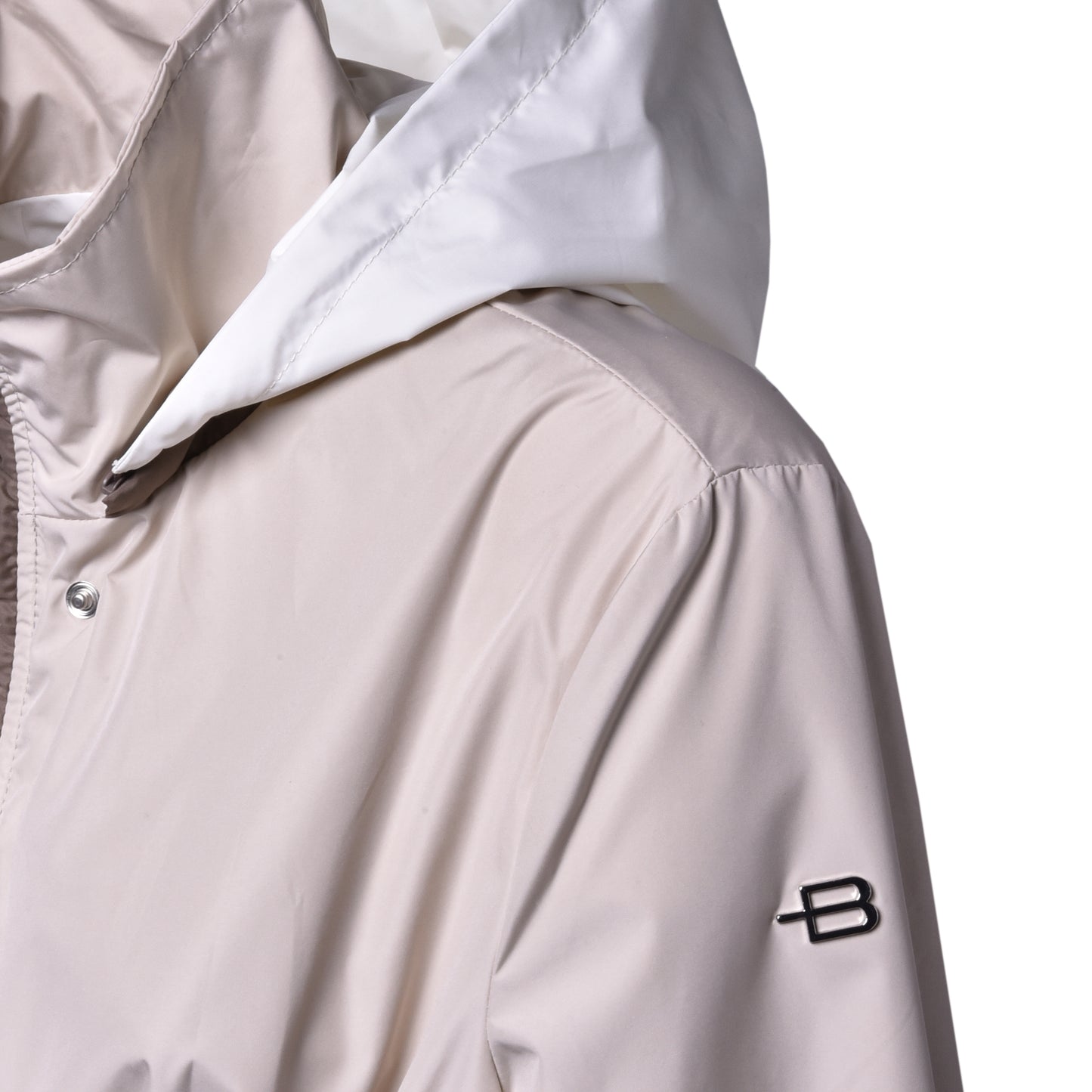 Trench-coat en tissu nature