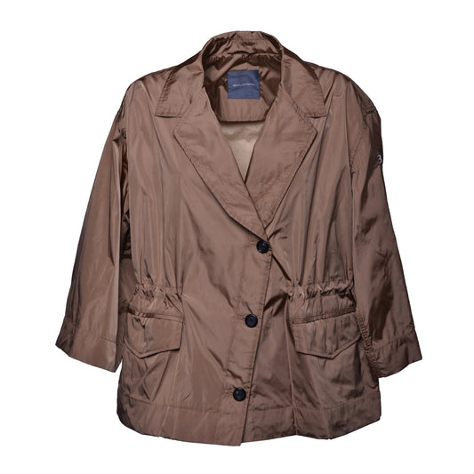 Veste en tissu marron