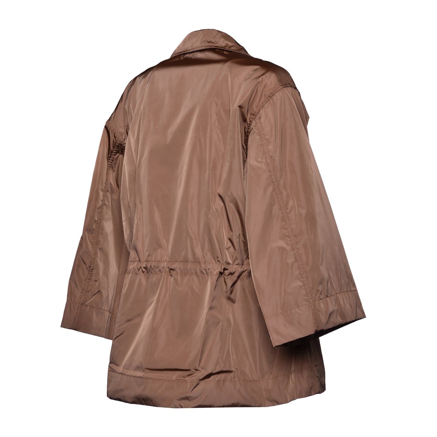 Veste en tissu marron