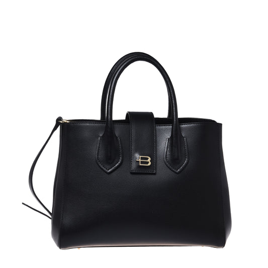 Black Palmellato leather handbag