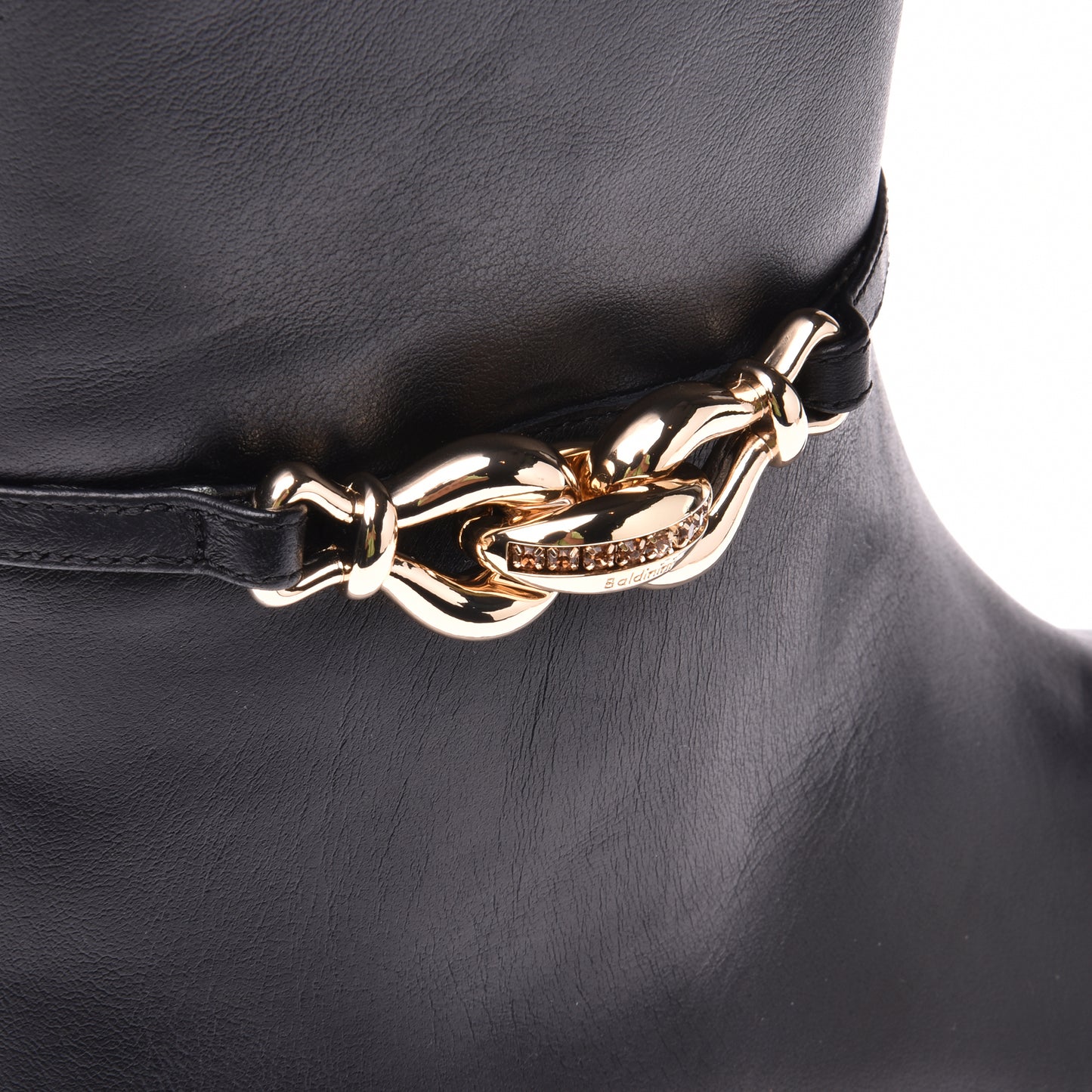 Boots in black calfskin