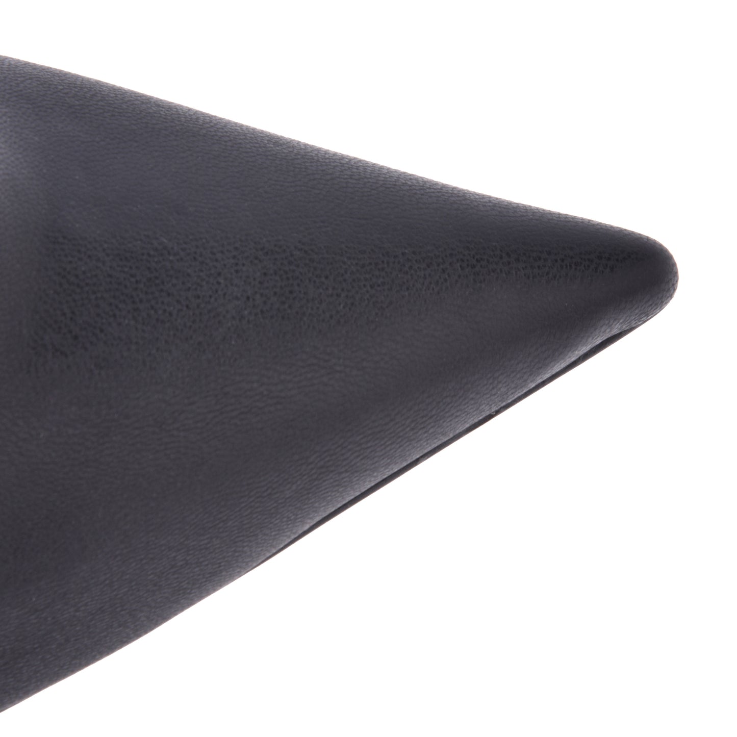 Black stretch nappa ankle boot