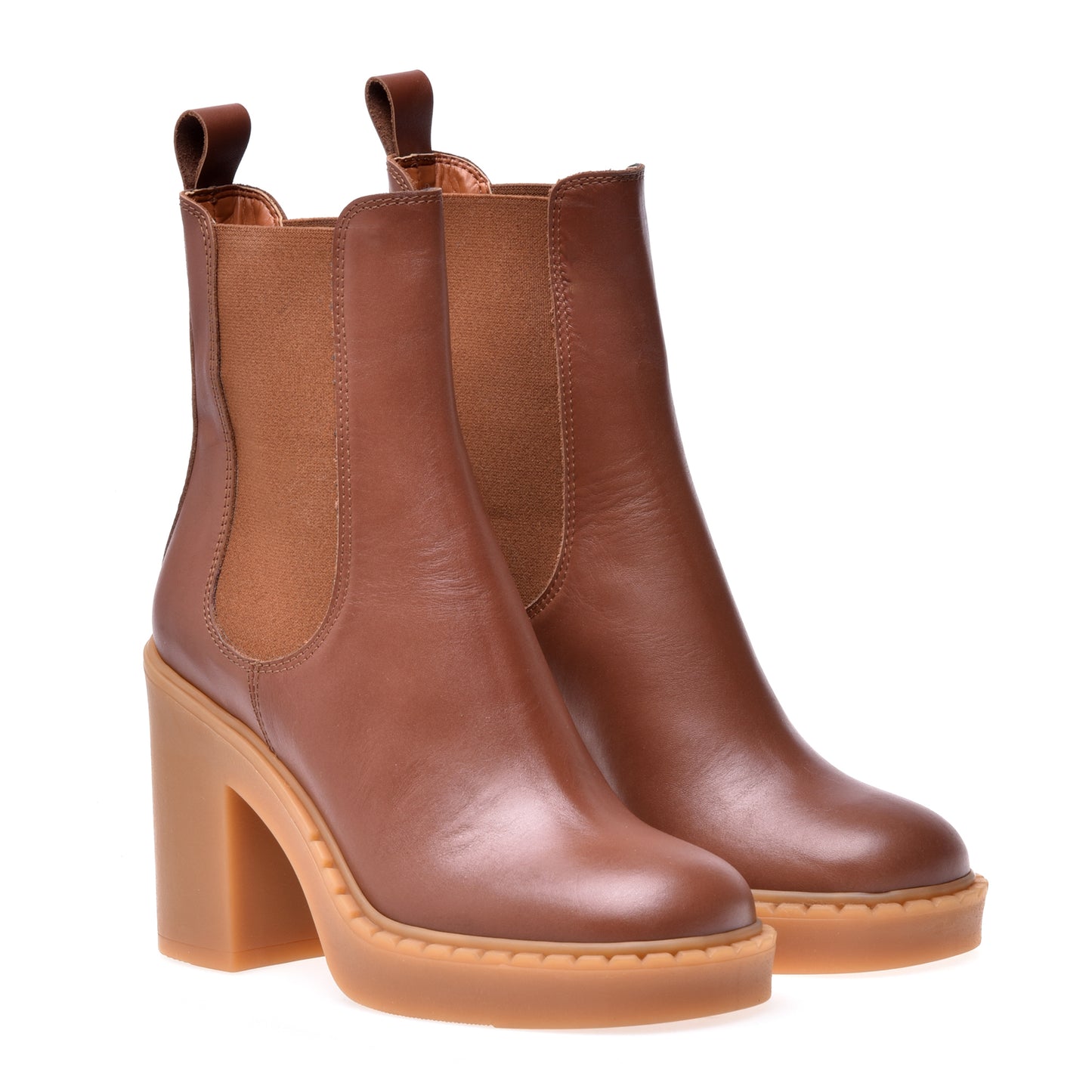 Ankle boot in calfskin