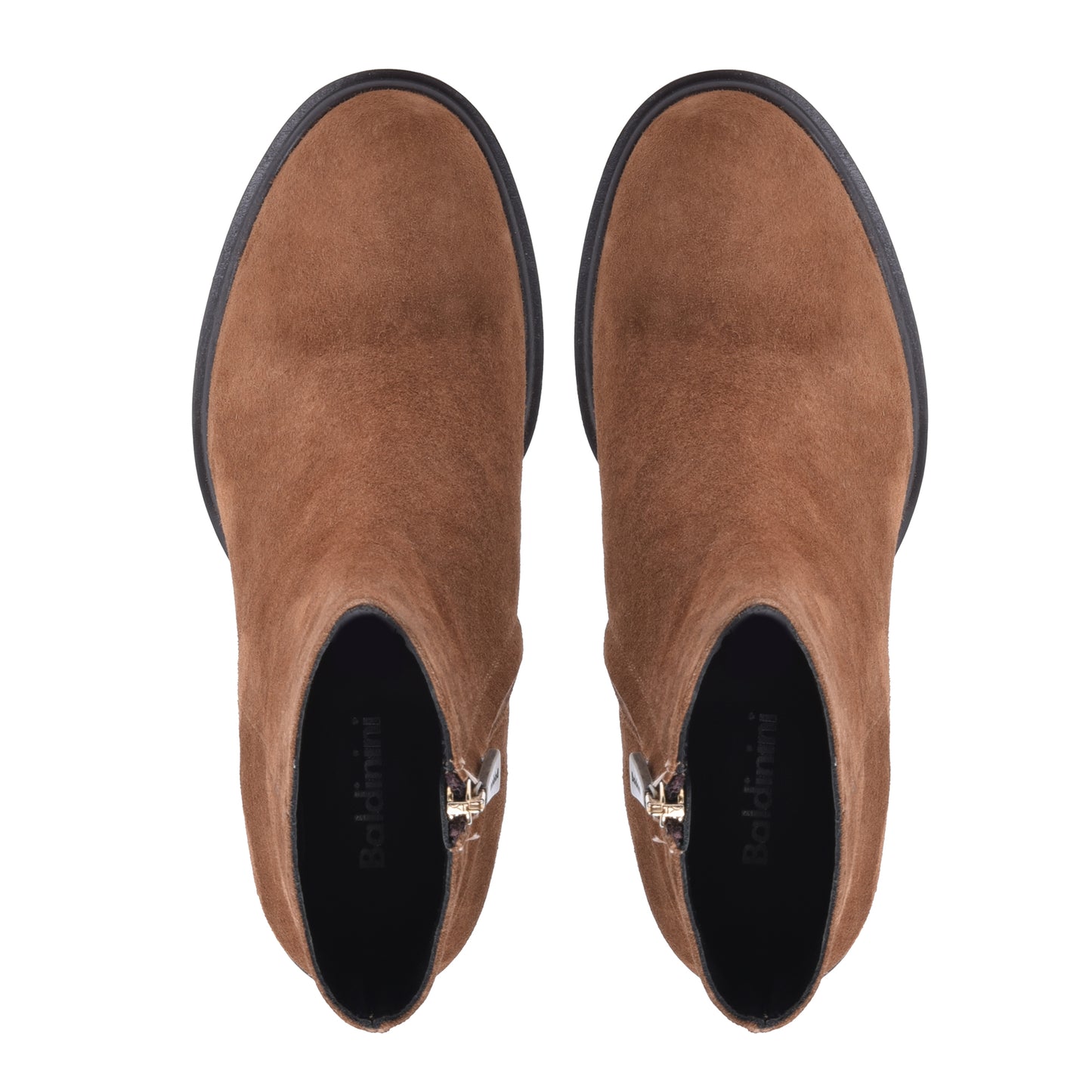 Suede ankle boot