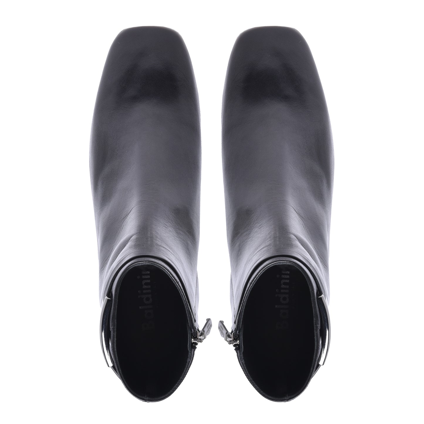 Ankle boots in black calfskin