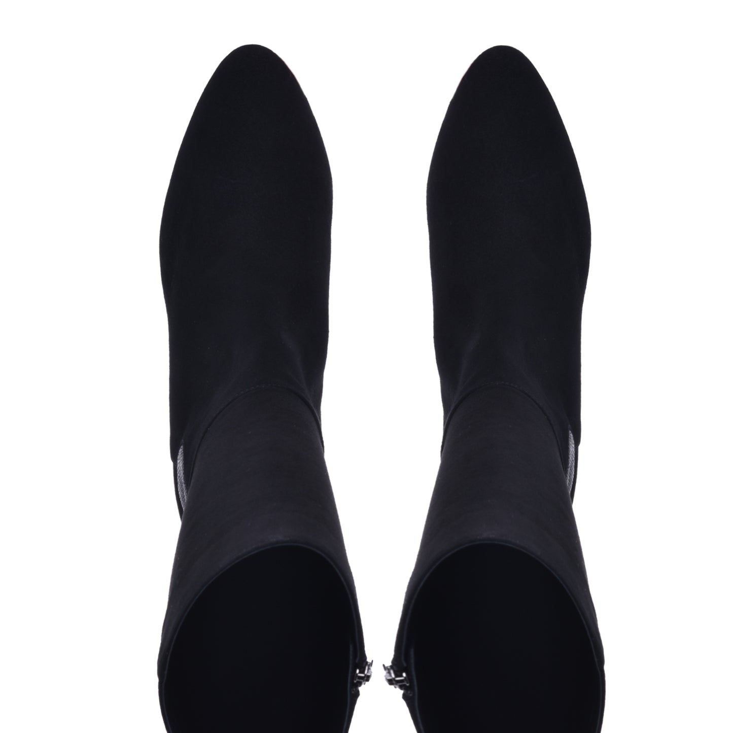 Stivali in camoscio nero