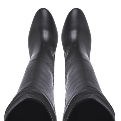 Botte en nappa noir
