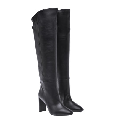 Botte en nappa noir