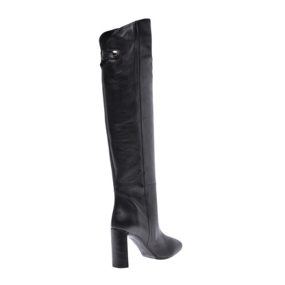 Botte en nappa noir
