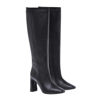 Botte en nappa noir