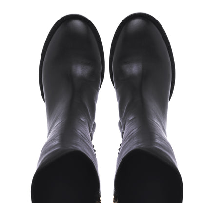 Botte en nappa noir