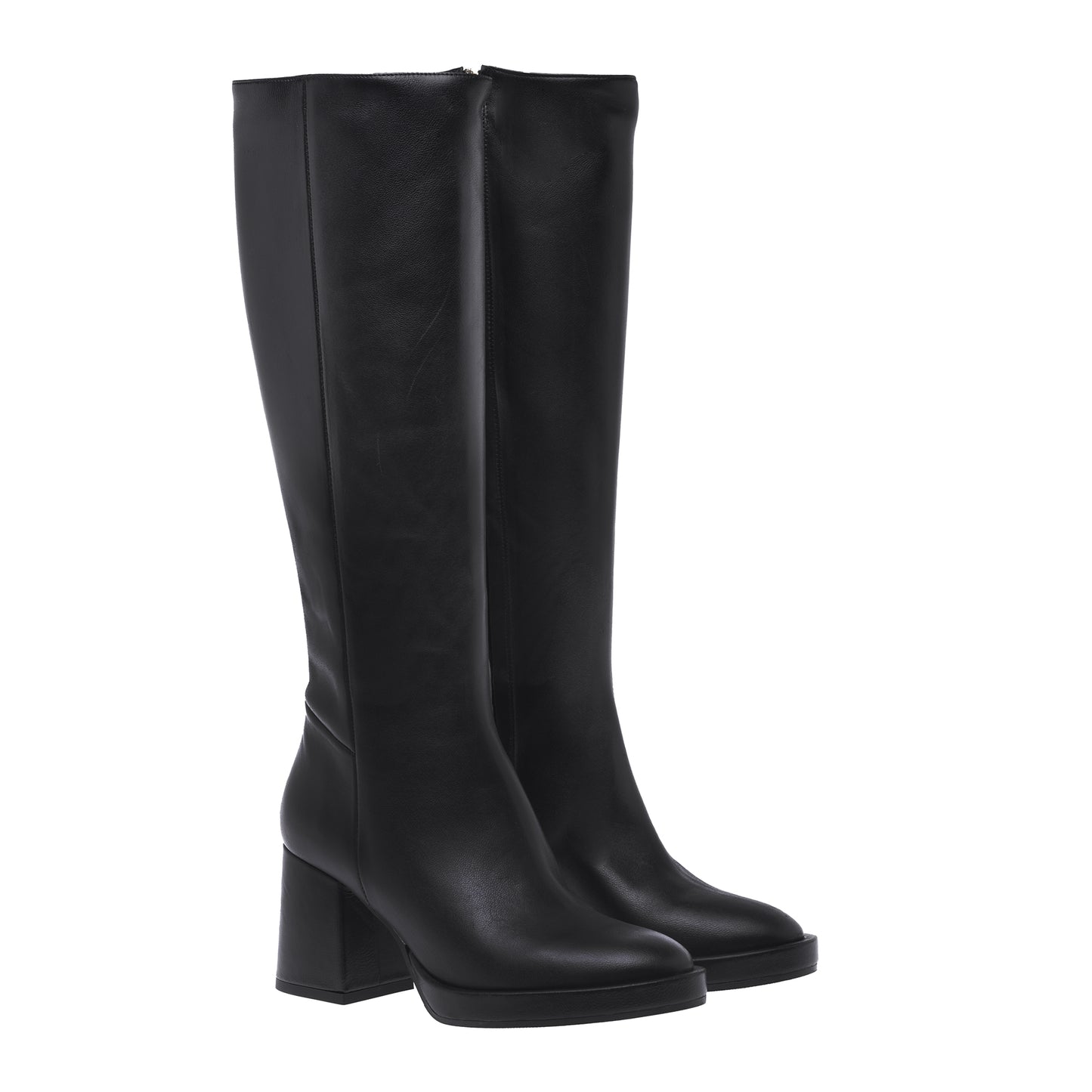 Botte en nappa noir