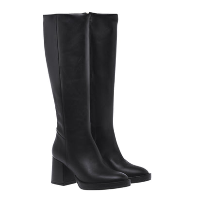 Botte en nappa noir