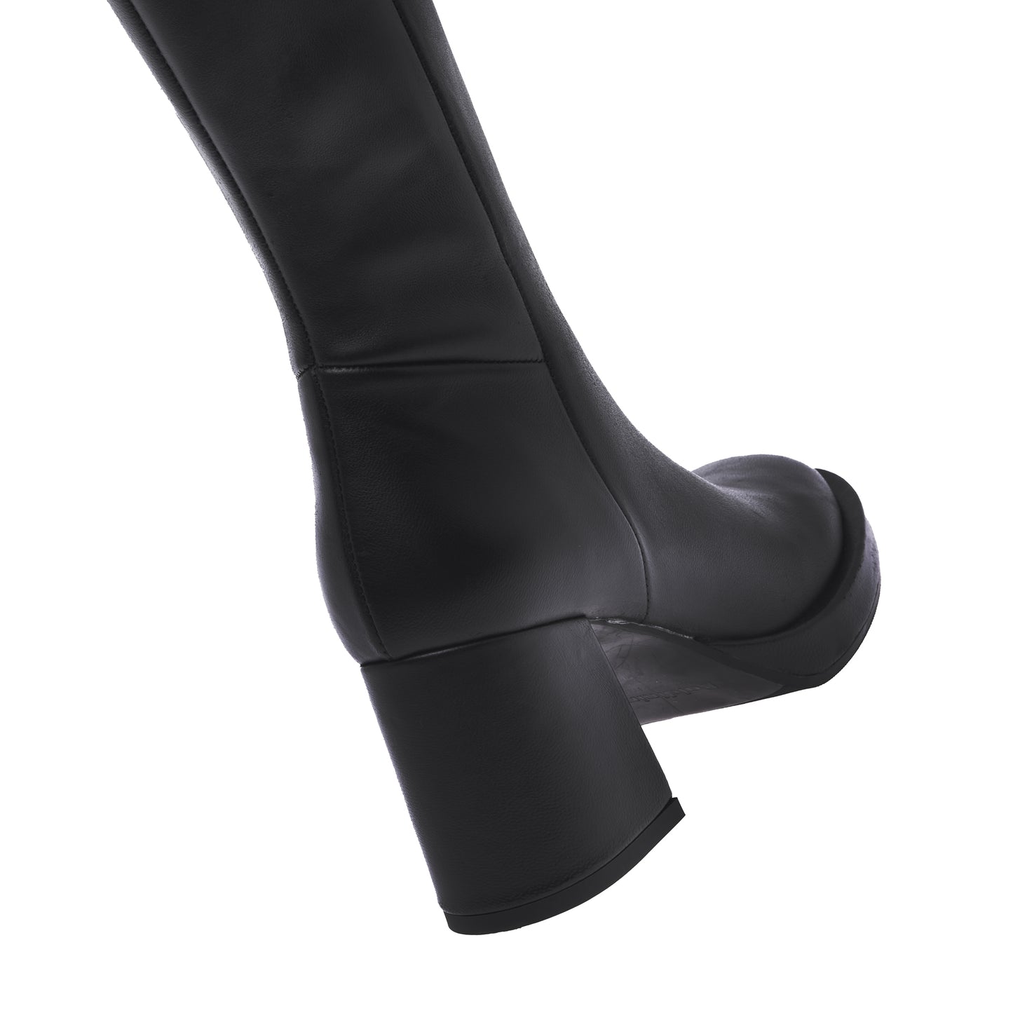 Botte en nappa noir