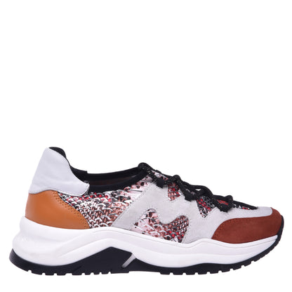 Basket running en python imprimé rouge