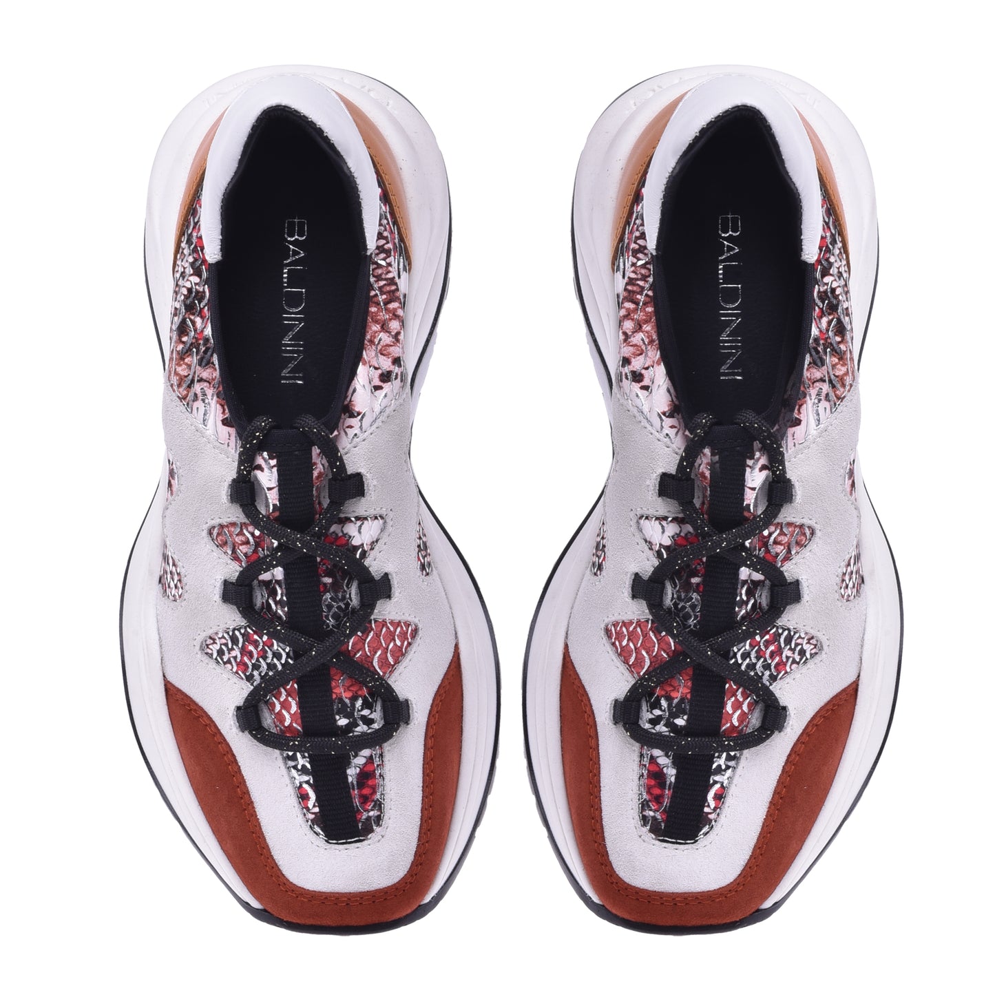 Basket running en python imprimé rouge