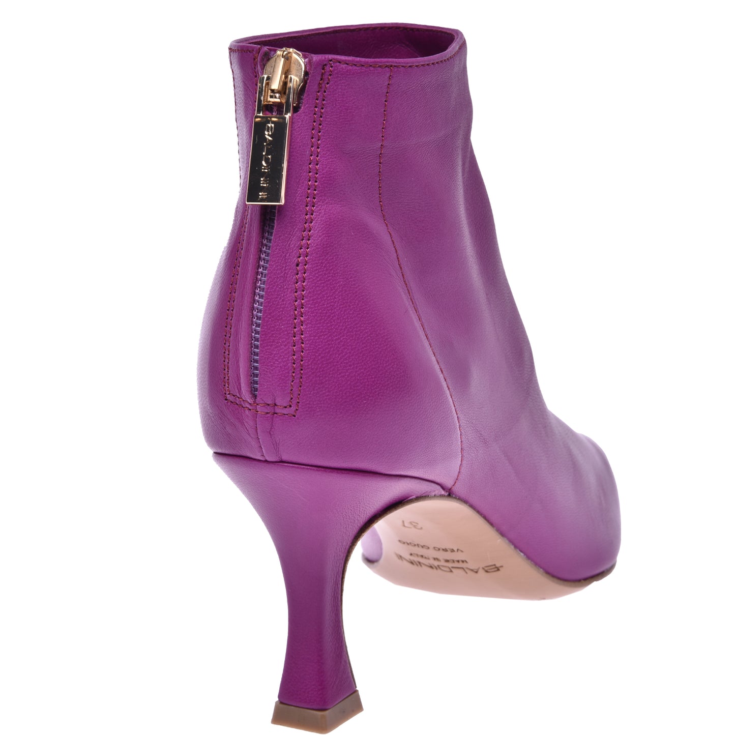 Bottillons en nappa fuchsia