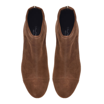 Bottillons en daim brun